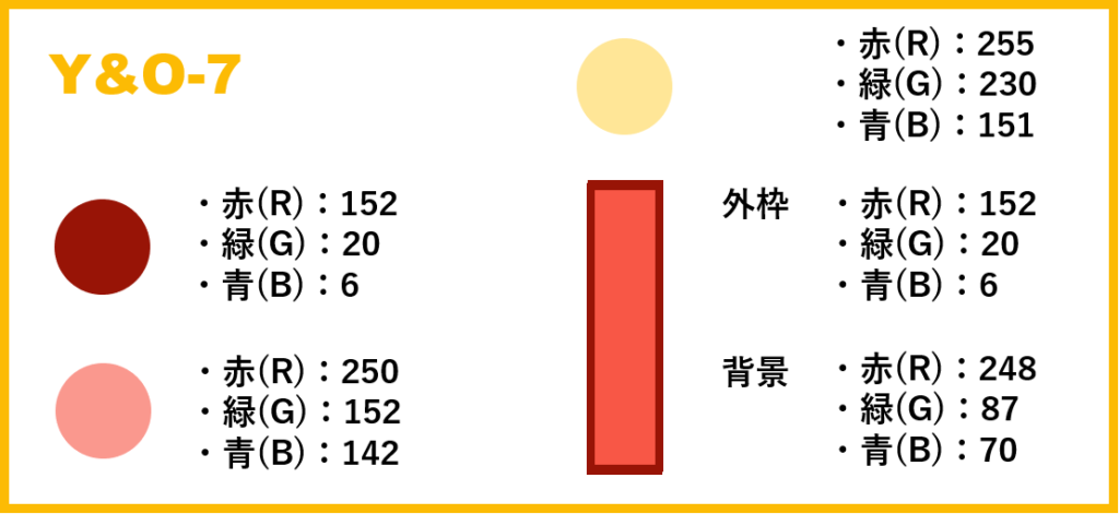 イエロー＆オレンジ ベース・7-②