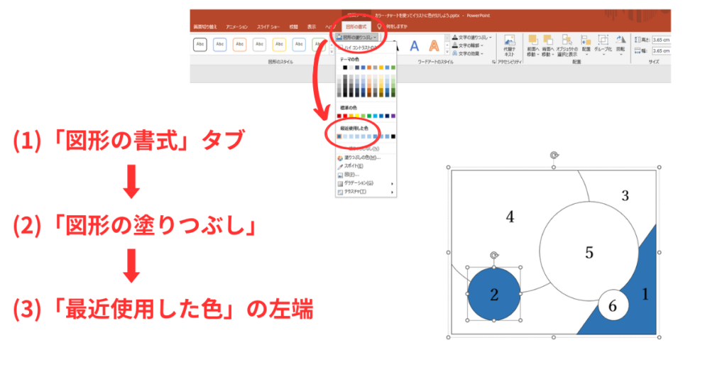 カラー・チャートの使い方-④-1③